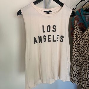 Muscle tee “los Angeles”